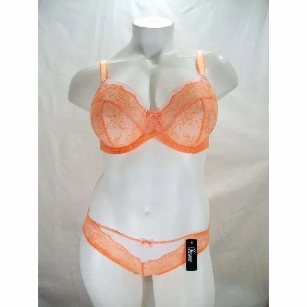 SMALL‎ Paramour 635014 Amber Sheer Lace Bikini Panty Desert Flower NWT